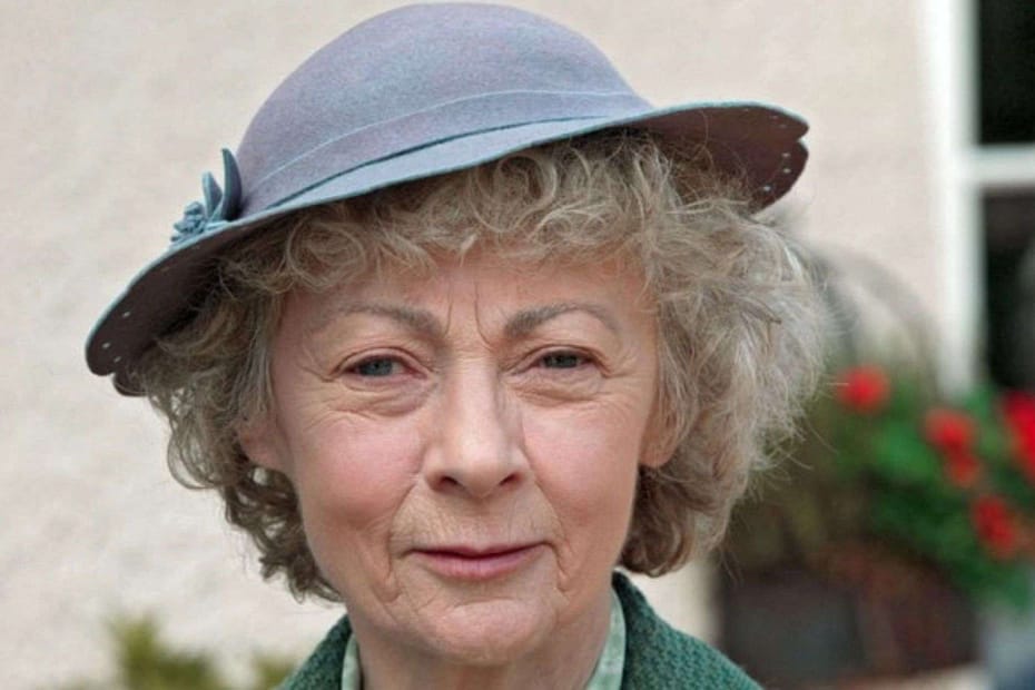 Miss Marple interpretada por Geraldine McEwan